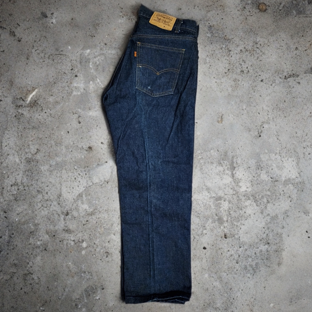 𝗦𝗢𝗟𝗗 Vintage Levi's orange tab 20505-0217 33.5×32 (36×30)